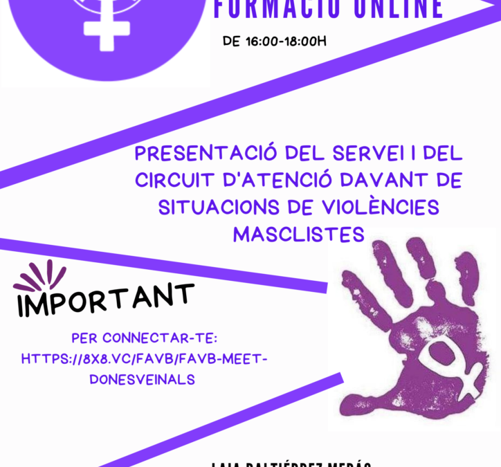 Formació sobre el servei del PIAD davant les violències masclistes